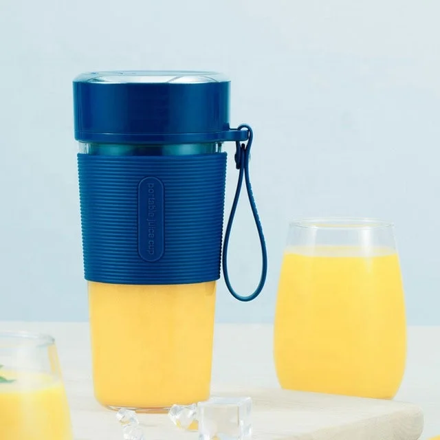 Usb rechargeable fruit juicer mixer 300ml  portable smoothie blender juicer portable juicers