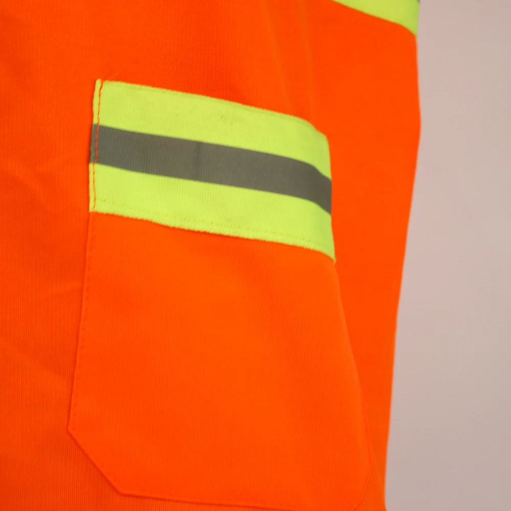 Wholesale High Visibility Reflective Working Safety Vest With Pocket