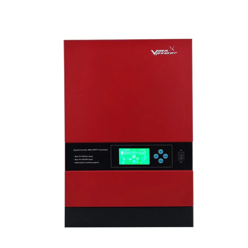 Vmaxpower Hybrid solar Inverter for 3000W 5000W Solar System Pure Sine Wave Voltronic 230V  Inverter converters