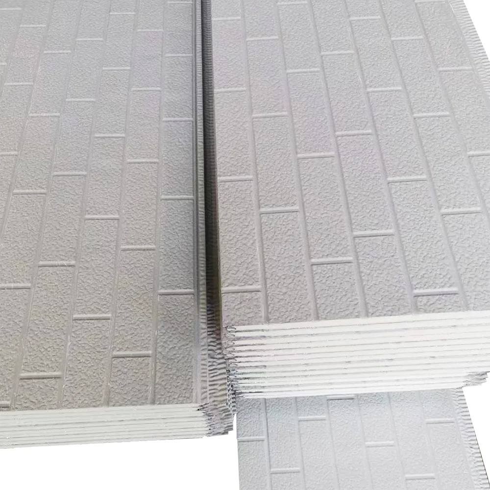 Decorative Wall Panels polyurethane wall sandwich panels with Standard Brick stone