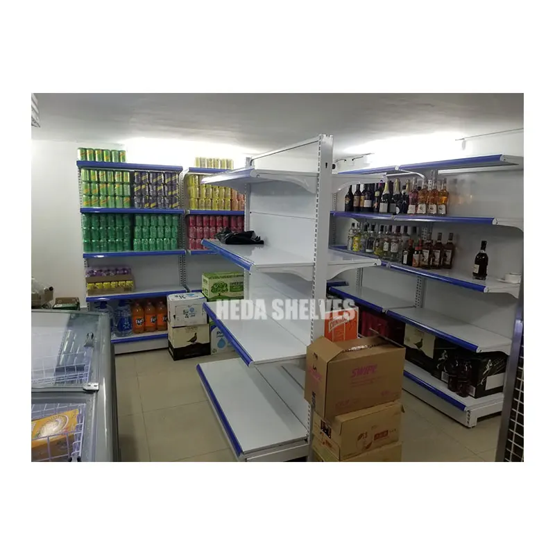 Grocery Store Display Rack Wall Gondola Shelf Convenience Store Display Shelf Wholesale Factory