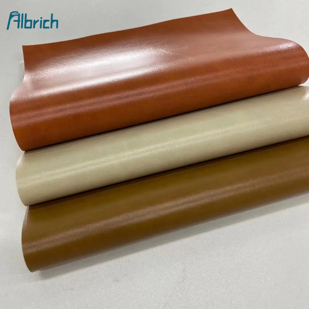 factory direct sale embossing artificial PVC Leather fabric For sofa