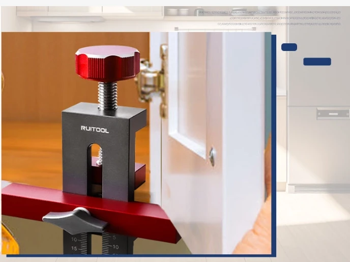 Cabinet door installation auxiliary tool  Woodworking Open Hole Punch For DIY Woodworking Puncher Tool