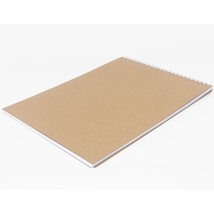 A3 A4 Size Sprial Adult Drawing Book Blank Custom Water Drawing Book Sketchbook for Adults