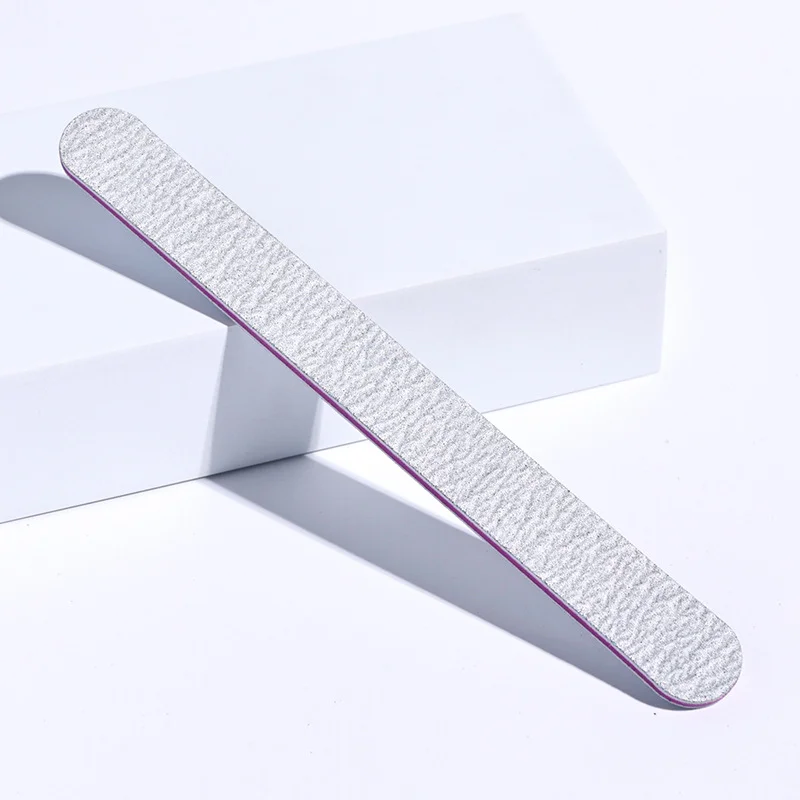 gray nail file 100/180 Gray sand file manicure polishing strip double-sided