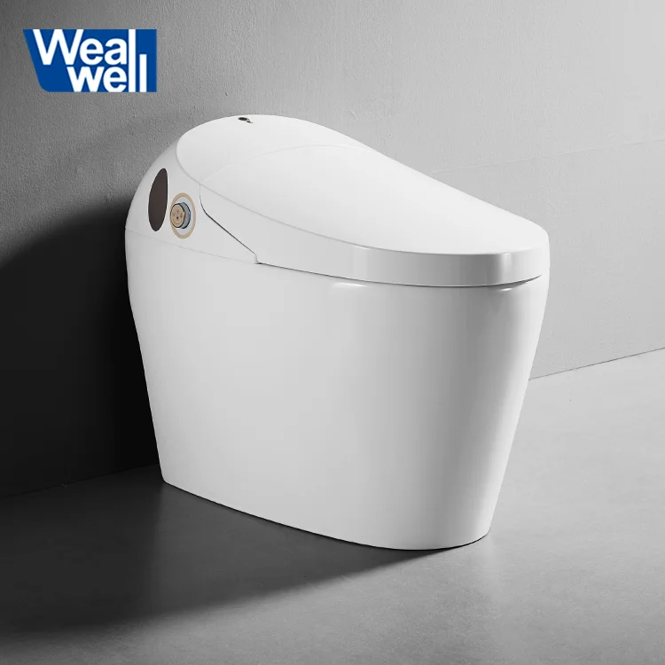 WEALWELL Factory sale automatic toilet bathroom hotel bathroom smart bidet toilet OEM