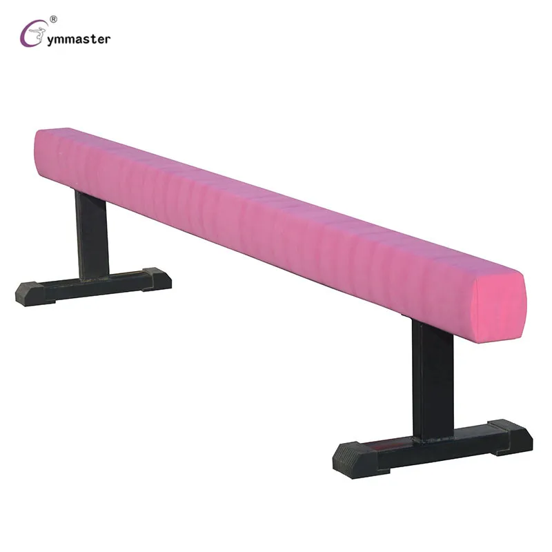 
Wood core Suede Cover Gymnastics Floor Low Profile Balance Beam For kids Training 