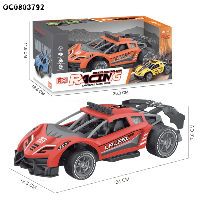 Rc гоночные игрушки модель автомобиля 1:18 Масштаб игровой пульт дистанционного управления высокая скорость