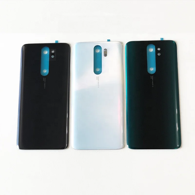 New For Redmi Note 8 Pro Housing For Redmi Note 8 Pro Glass Back Cover For Redmi Note 8 Pro Back Battery Cover
