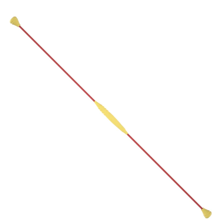 B-Gym Fitness Fiberglass Fitness Bar With Rubber Swing Stick Bar Flexi Bar