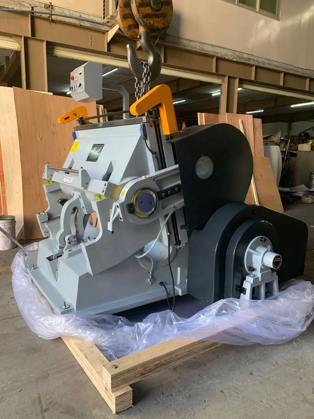 paper processing machinery die cutting laminating machine