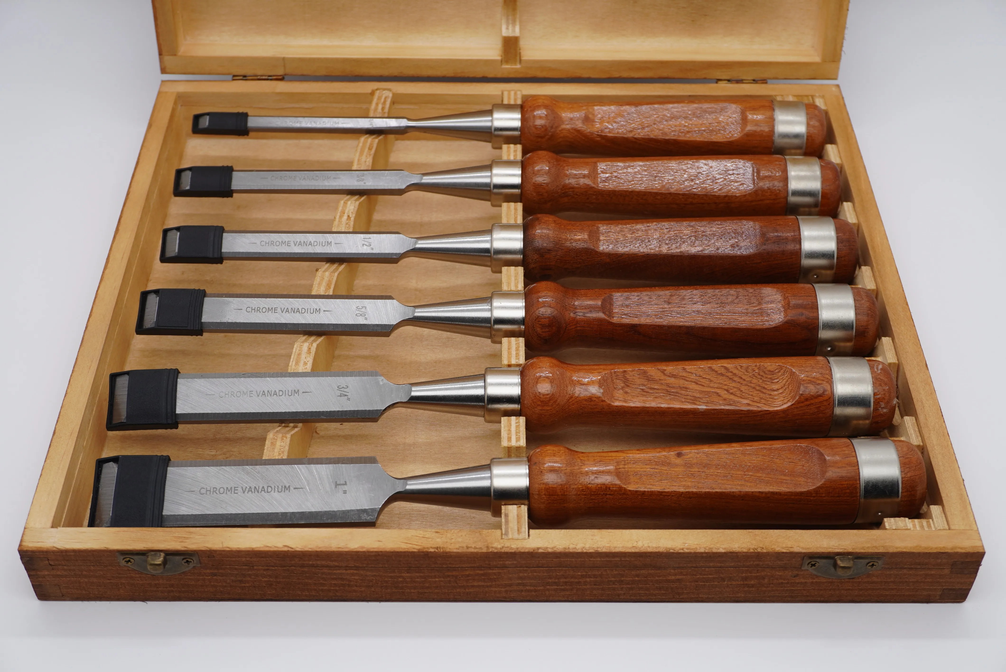High Quality Wooden Handle  6 In 1 Wood Carving Chisel Set Chisel Wood Chisel