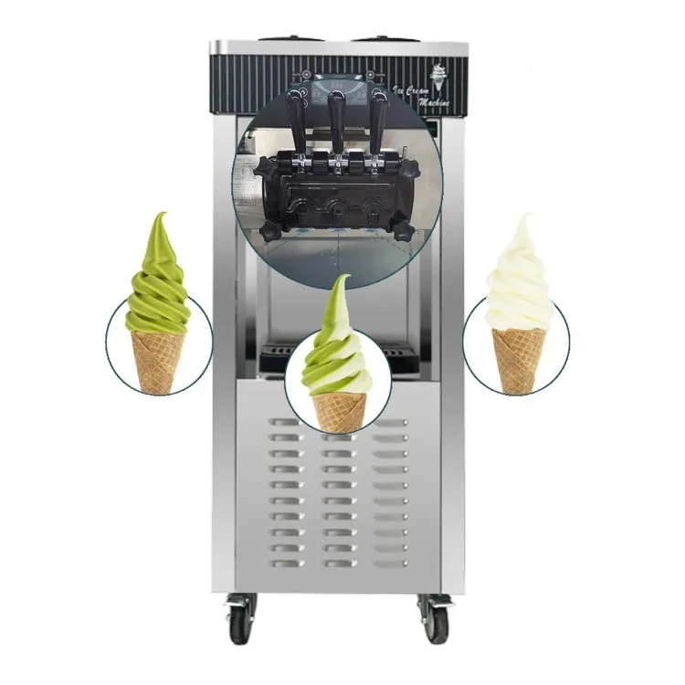 Ice Cream Machine Table Top Soft Serve Ice Creme Machine Commercial Ice Cream Soft for Sale