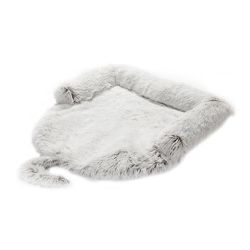Limited Time Discount High-Textured Waterproof Pet Bed Waterproof Cat Round Pet Bed