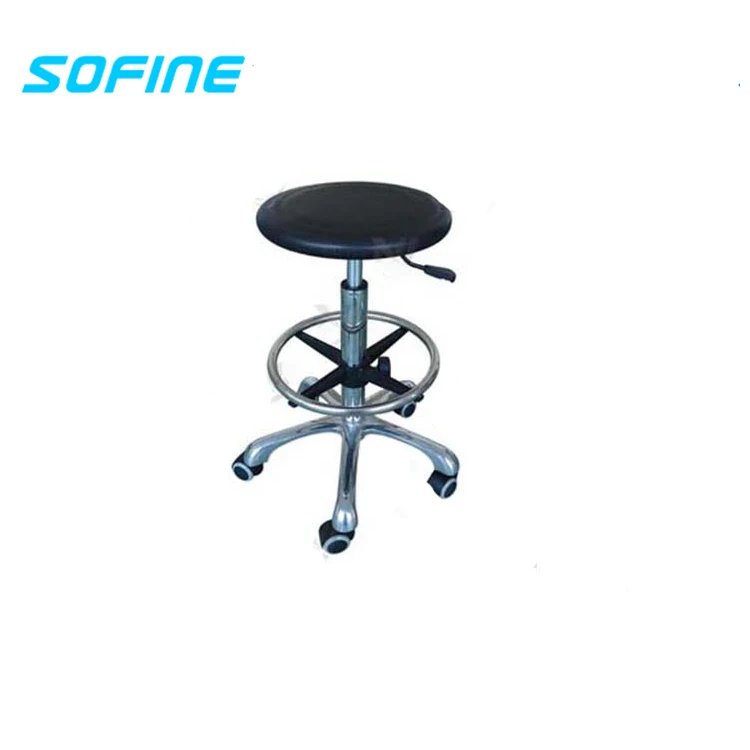 Classical  Lab ESD Anti-Static Laboratory Stool Laboratory Stools Swivel Adjustable Height Operation Room Stool
