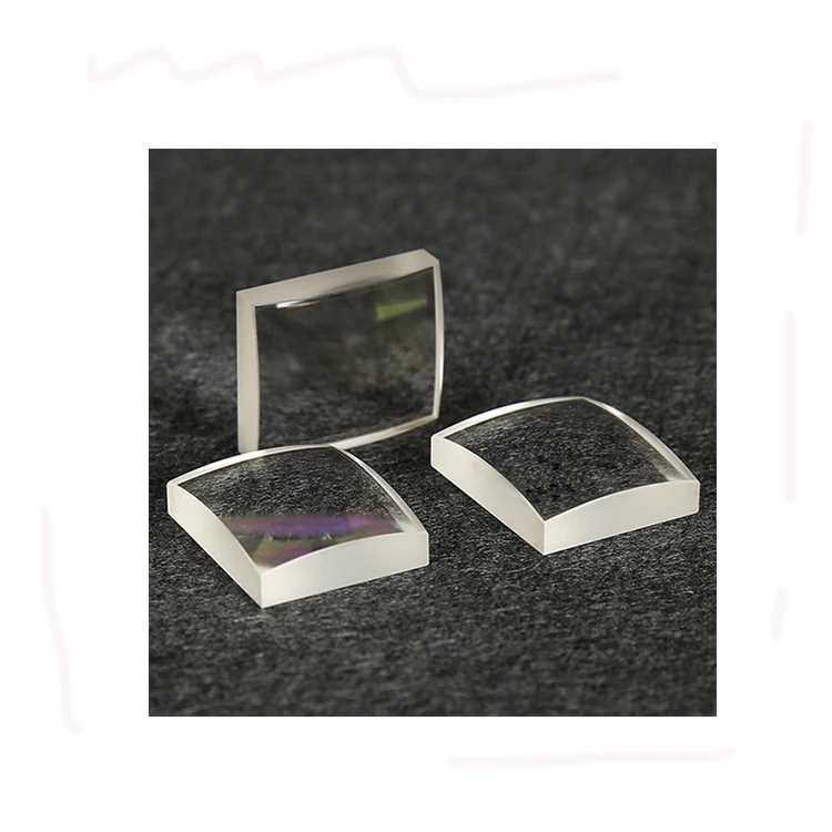 80mm convex lens glass material plano-convex cylindrical lenses optical lenses