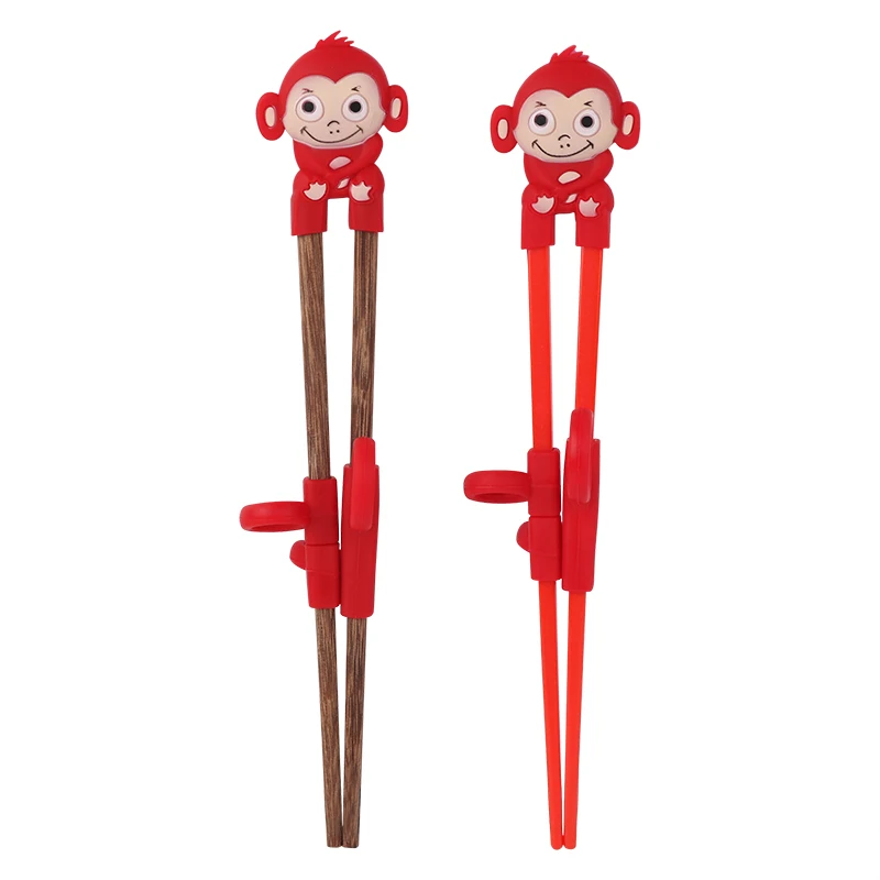  Silicone and Melamine baby using chopsticks training for