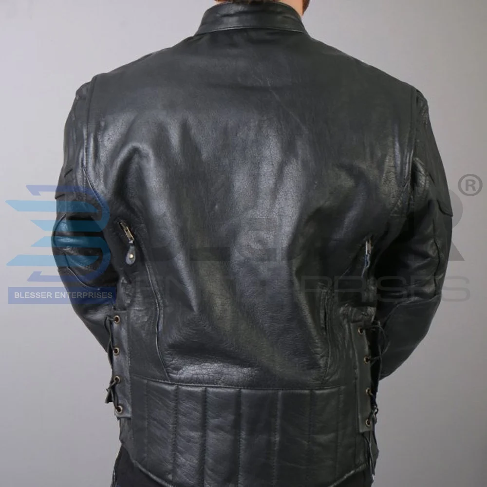  Новый стиль Мужская полового акта Горячее предложение мужская кожаная вентилируемый куртка Байкерская мотоциклетная