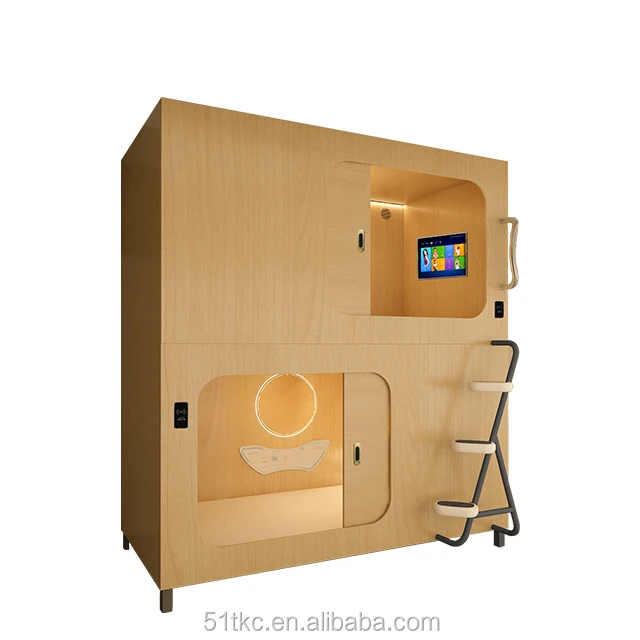 M-313 Environmental protection multilayer board wooden type vertical capsule bed from China factory