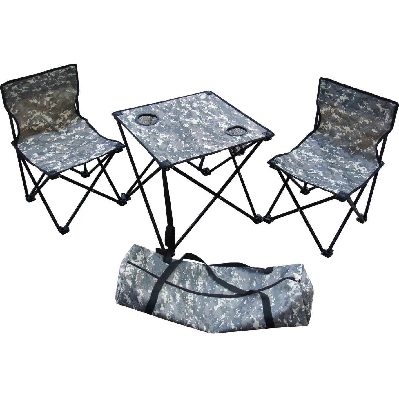 
Factory wholesale custom folding set of tables and chairs Travel Picnic Beach Barbecue portable tables and chairs 