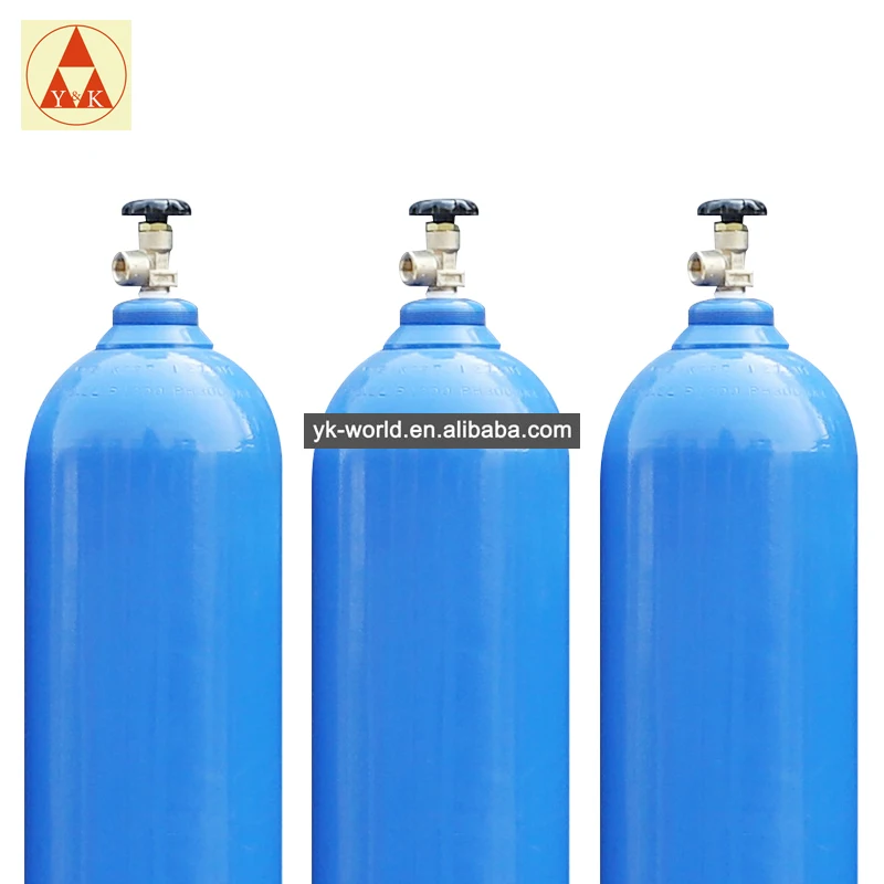 Quality-assured 40l 150Bar Oxygen Gas Cylinder Medical Oxygen Tanks Bottle d Oxygen for Peru Ecuador Bolivia Brazil Market