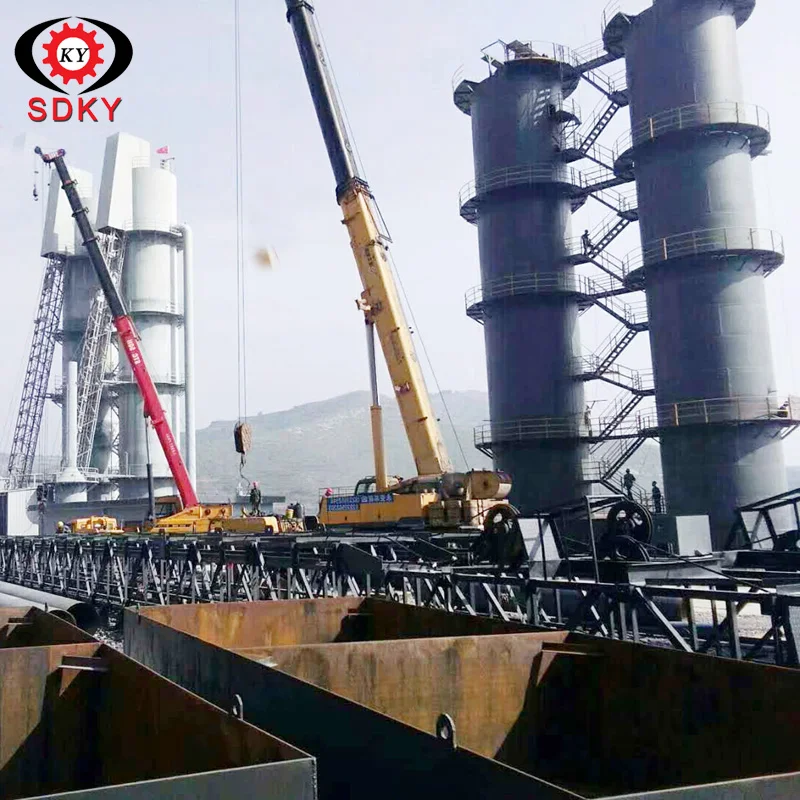  Новая китайская цементная фабрика 150-300tpd Известняковая