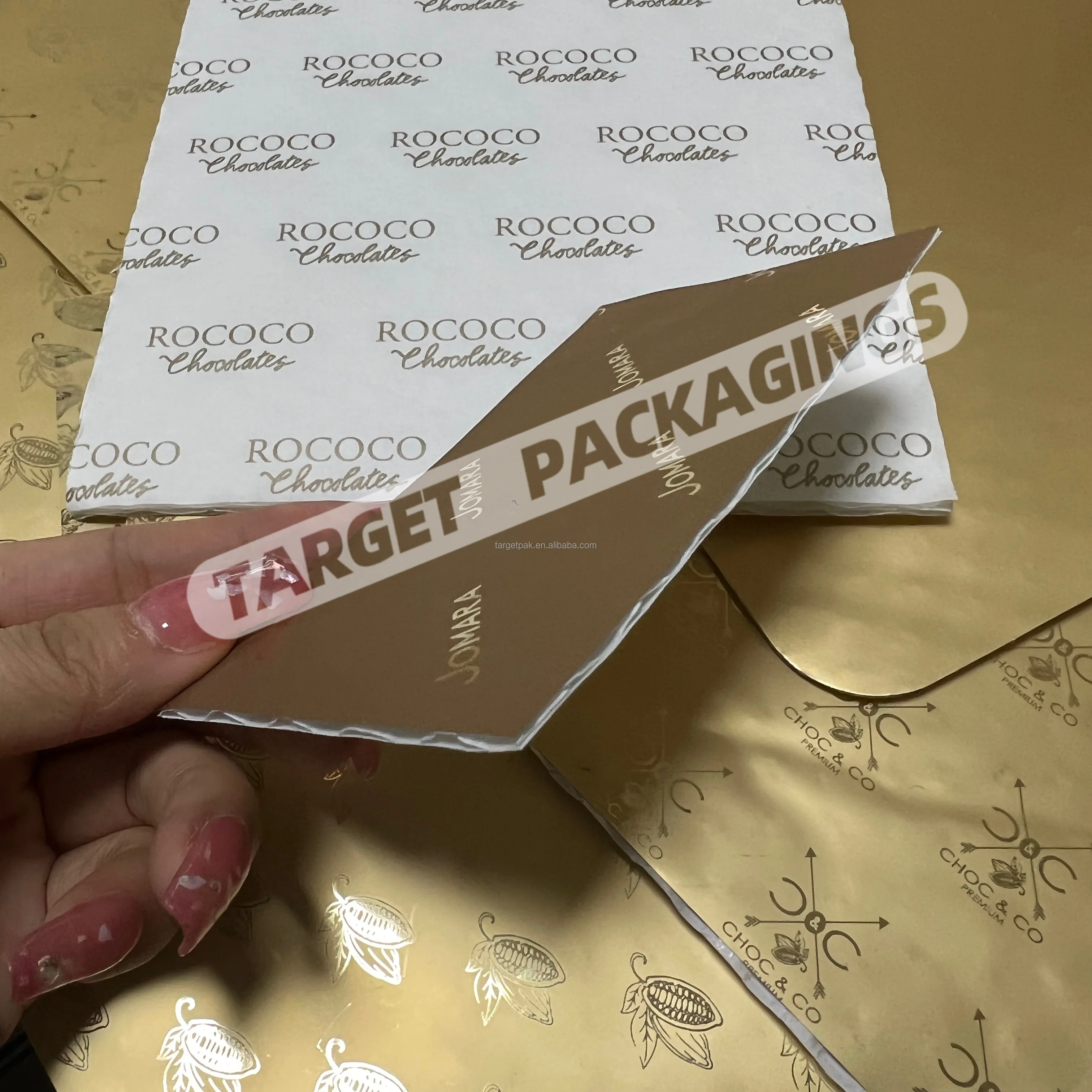 Custom Cheap 3 5 7 Layers Food Grade Grease Resistant Thickness Candy Chocolate Protection Cushion Pad For Chocolate Box