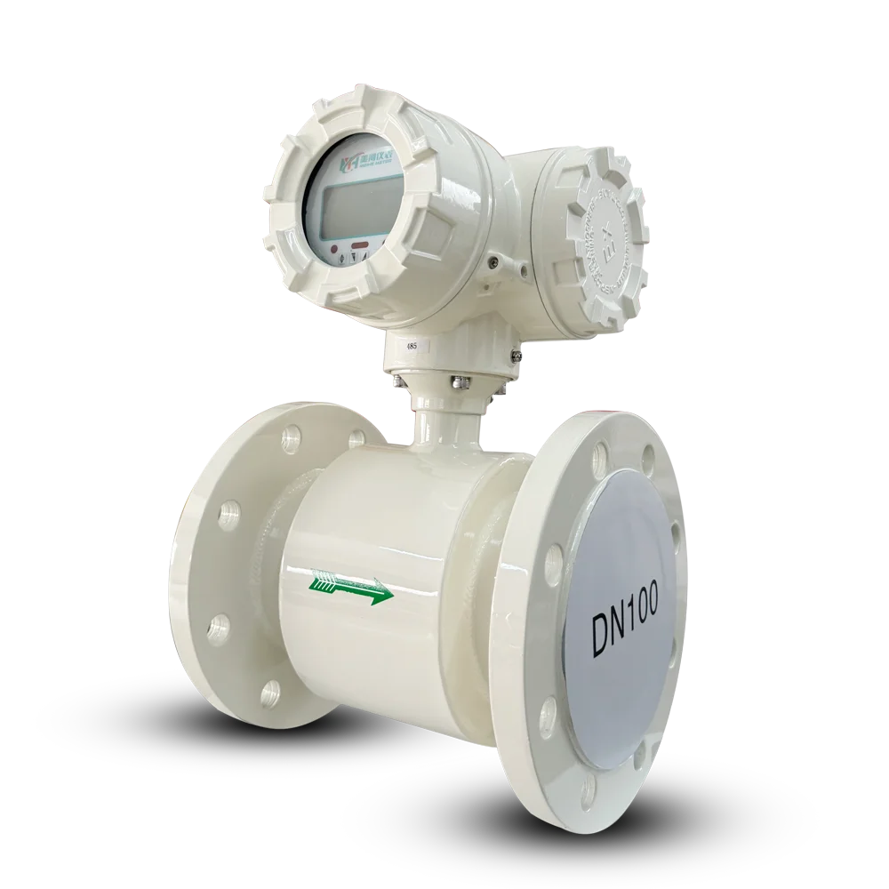 Flange Connection Sewage Water Flowmeter Good Price 0.5%R Water Modbus Electromagnetic Flowmeter