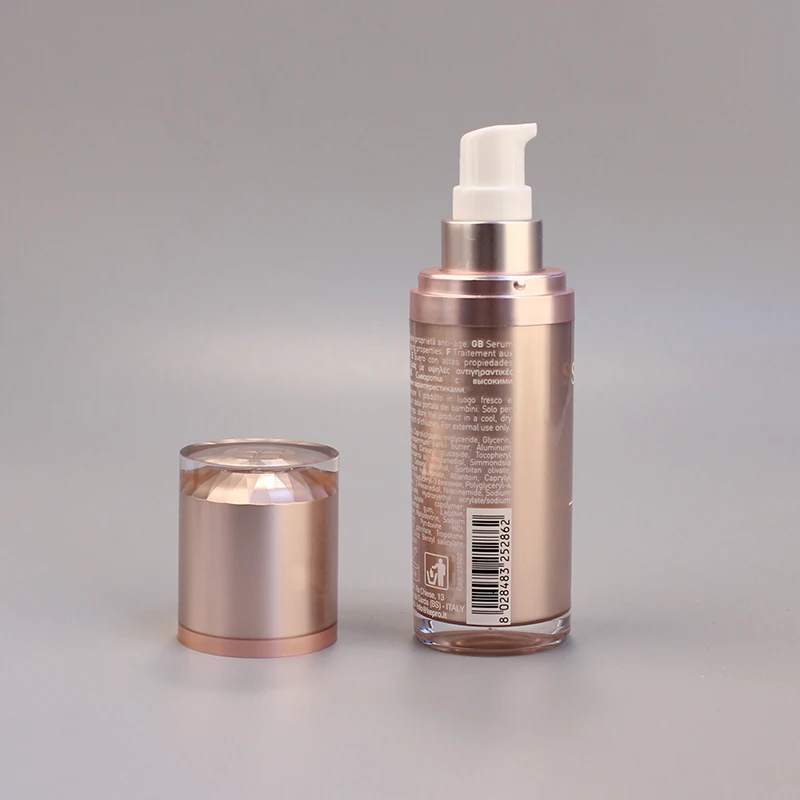 15ml 30ml 50ml airless container luxury cosmetic bottles