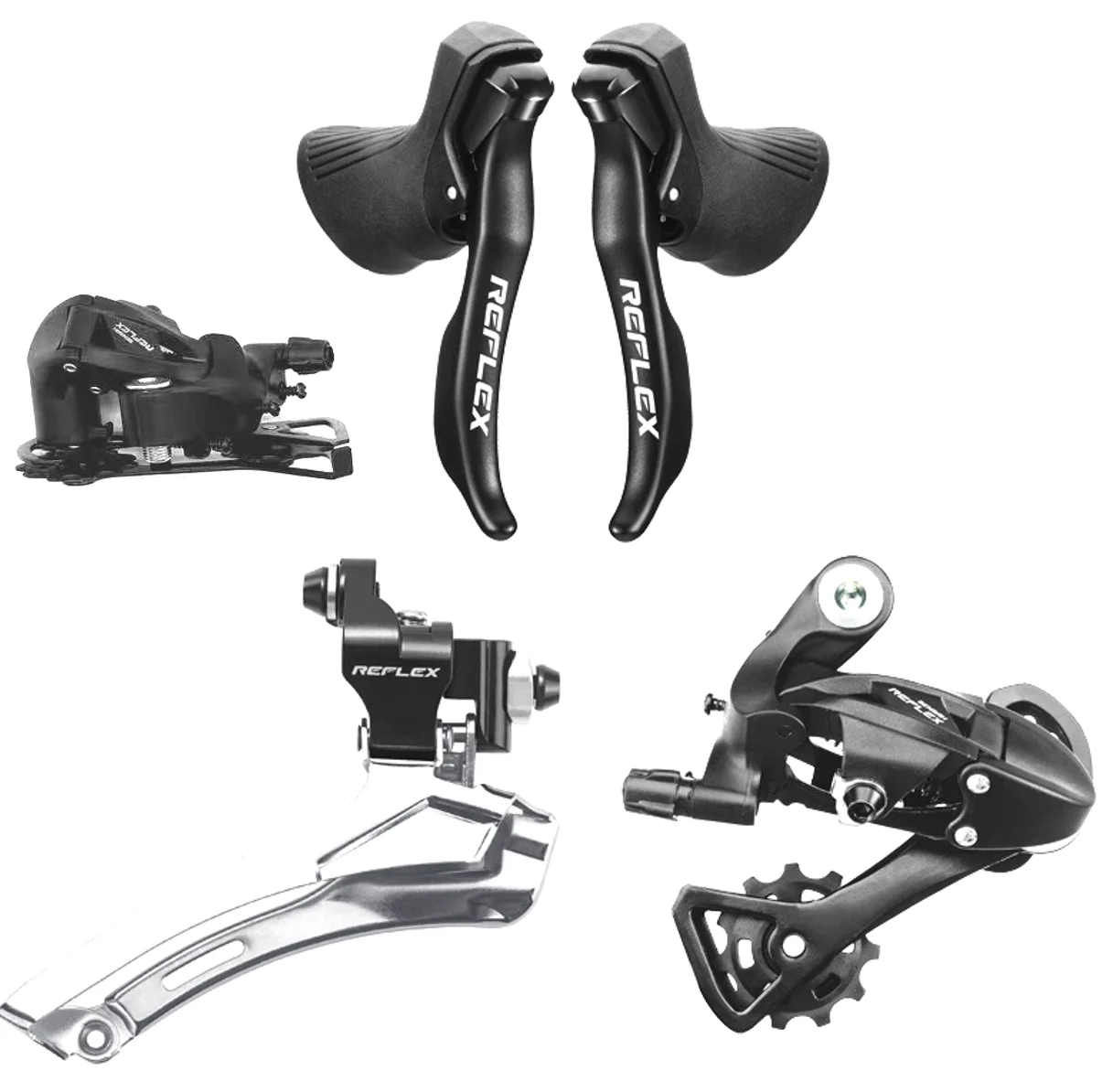 Sensah REFLEX Road Bike 2x8 Speed Derailleur shifter groupset For Road Bike