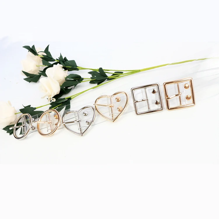 Женский декоративный летний ремень, прозрачный ремень, пластиковый ремень из ПВХ