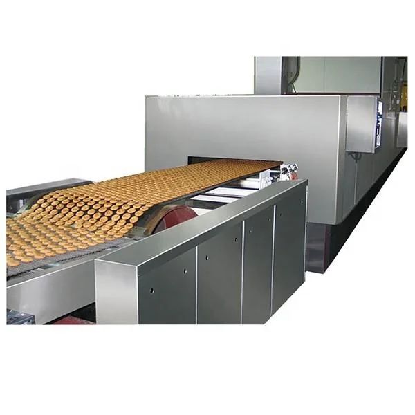 200 kg/h Hard Biscuit Tunnel Machine Customized Size Bake Biscuit making machine processing line