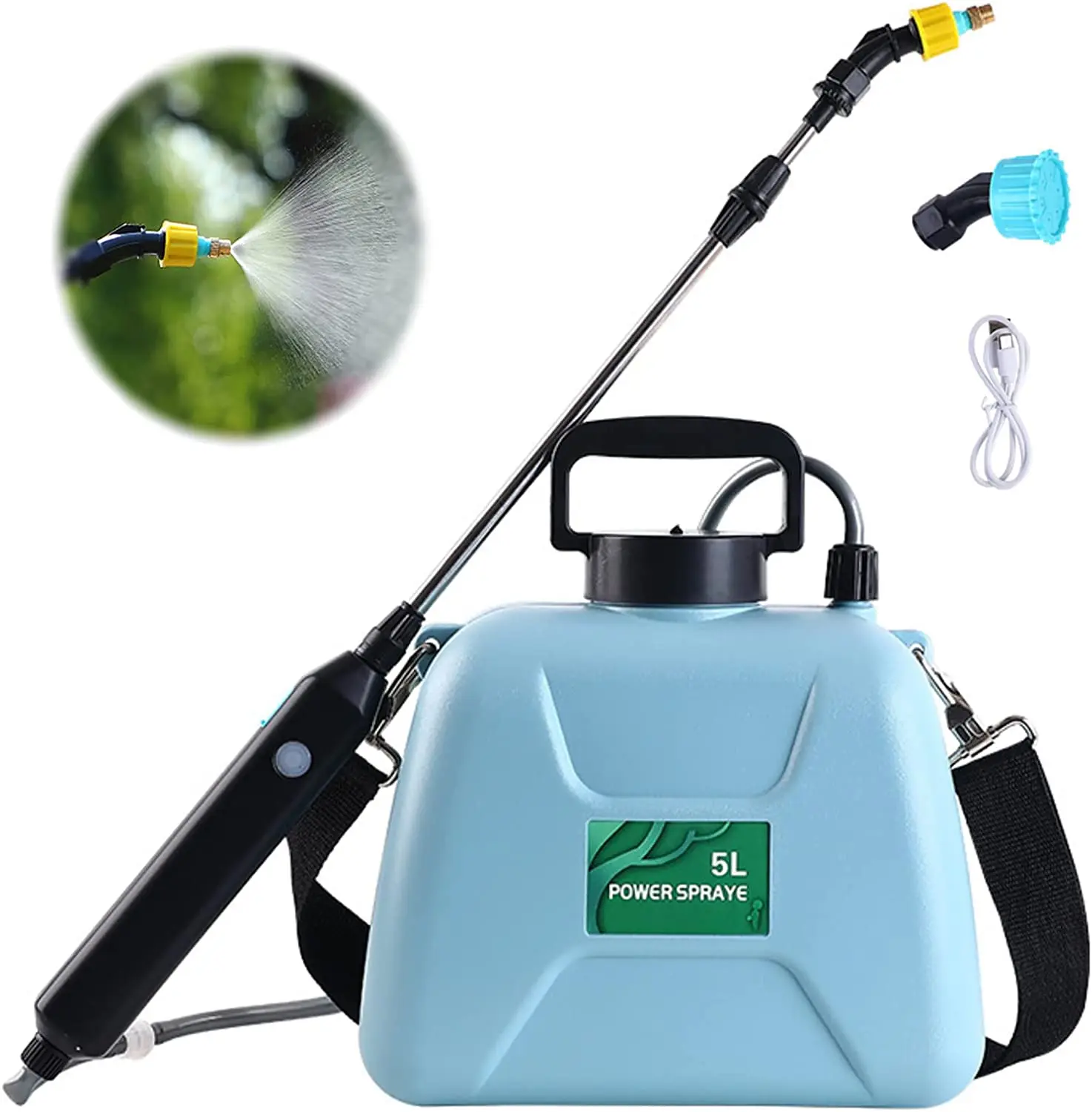 Deepbang Pressure Electric Sprayer Knapsack 5l  Electric Sprayer Battery Portable Garden