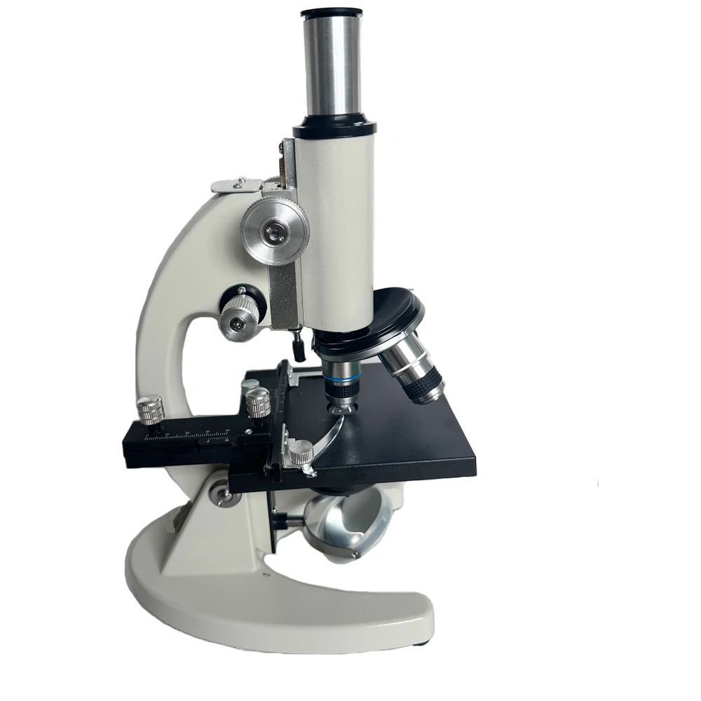 High definition biology  microscope for teaching 50X-1600X magnification laboratory biological research monocular microscope