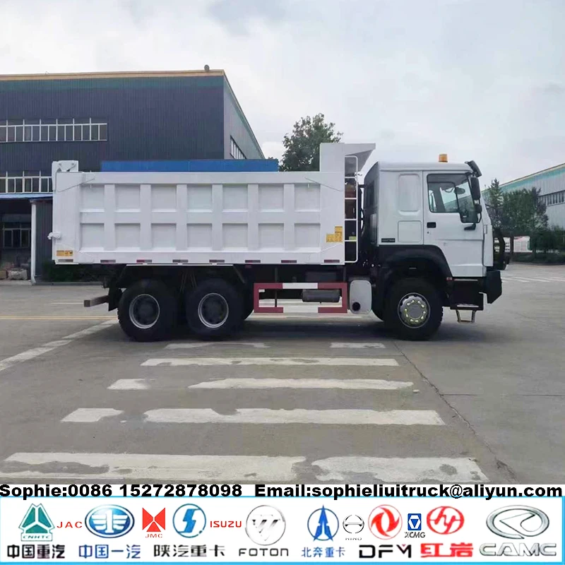 New Used Stock HOWO 6x4 RHD Dump Truck 30T Self-discharging Construction Truck Mine Dump Truck Dumper Tipper Truck Manufacturer