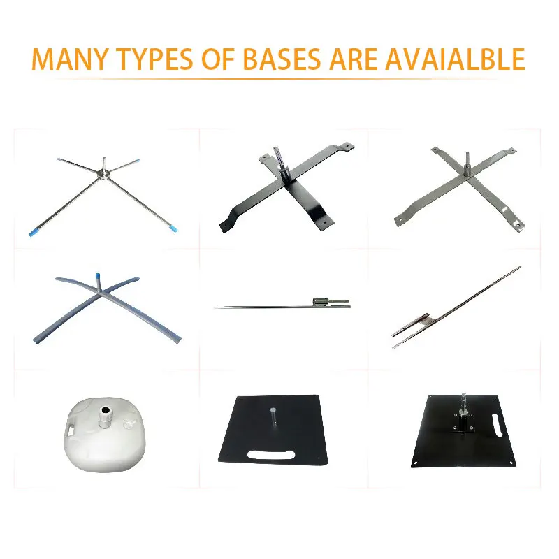 Custom Graphic Printed Single Sided Feather Flag And Banner With Flag Pole