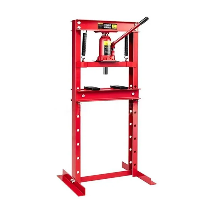 Manufacturers Spot 12 tons Of Reinforced Adjustable Double Spring Hydraulic Jacks Shop Press