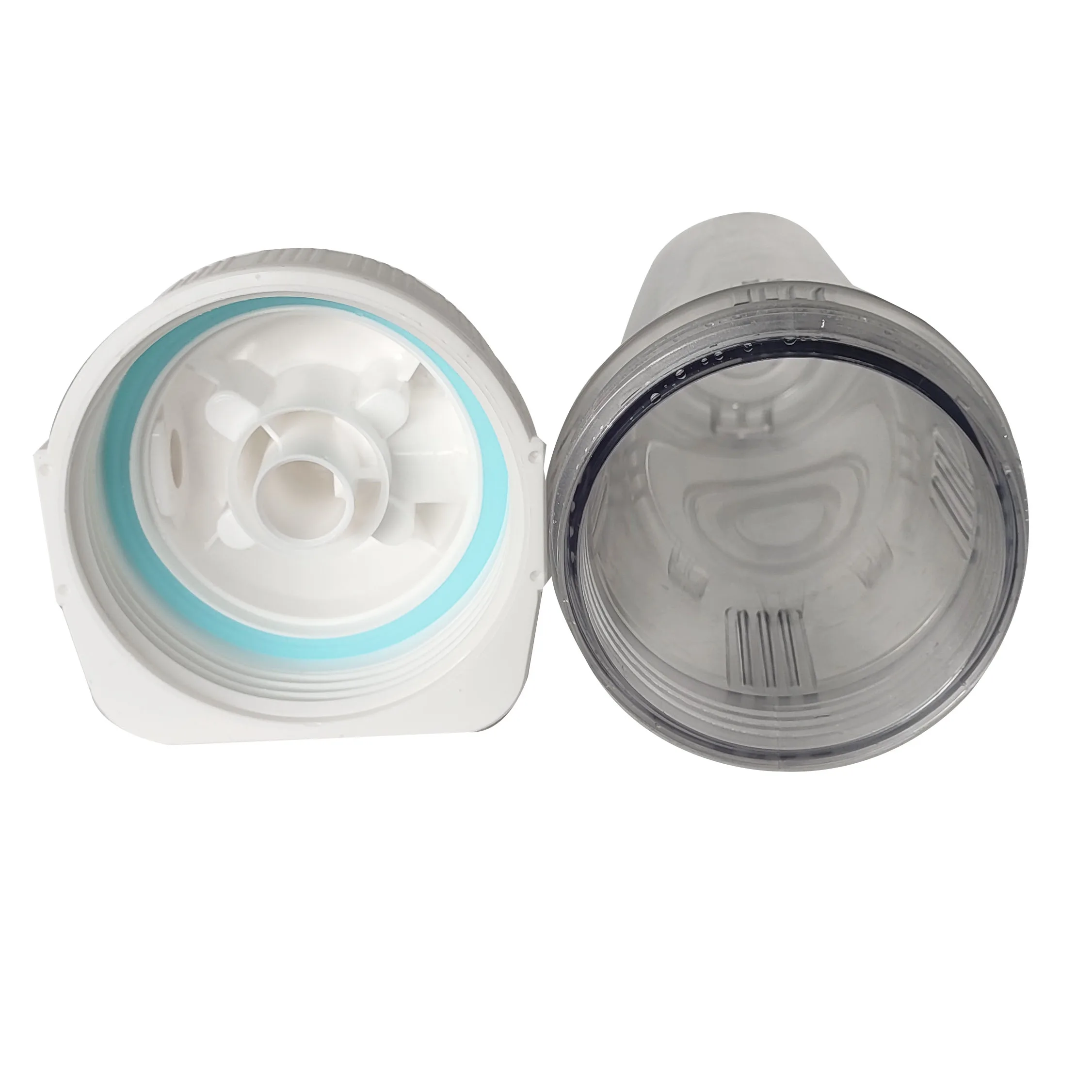 Single-Stage Desktop Transparent Filter for Household Water Purifiers Wall-Mountable Purifier for Hotels Manual Power Source