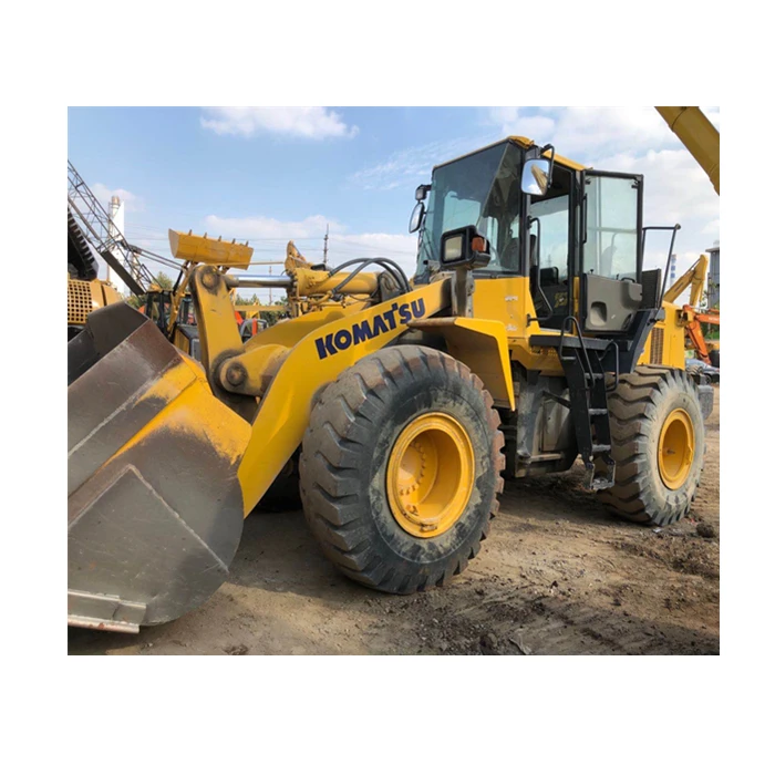Высокое Качество Komatsu б/у WA380-3 WA320-5 колесо laoder продается прост в эксплуатации высокая мощность двигателя