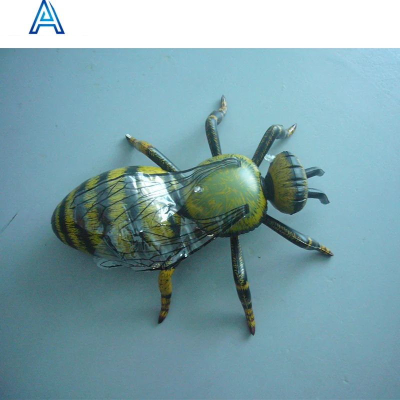 Cheap durable customizable vinyl PVC air blow inflatable bee spider insect ant model for roof decoration animal toy