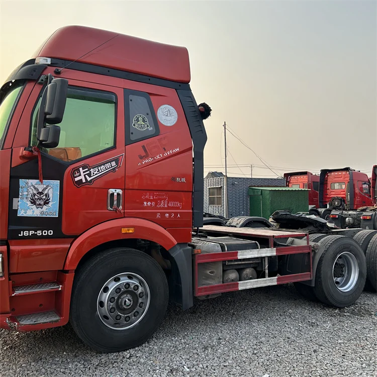 Китайский производитель Second Hand FAW Trucks JH6 CNG Тракторная головка LHD RHD белого цвета 6x4 10 колес тяжелый грузовик