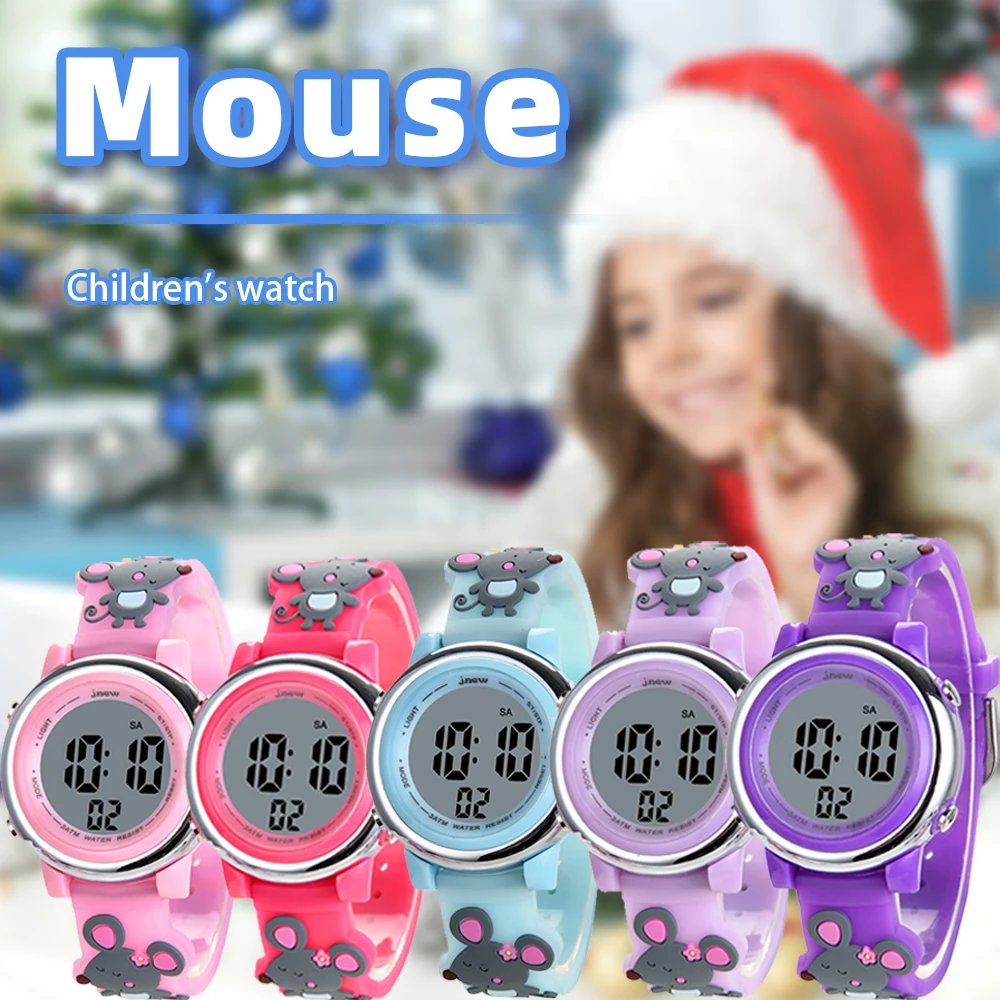 Kids Digital Watch Sports Led Watches With Alarm Waterproof Wrist Watches For Boy Girls Children