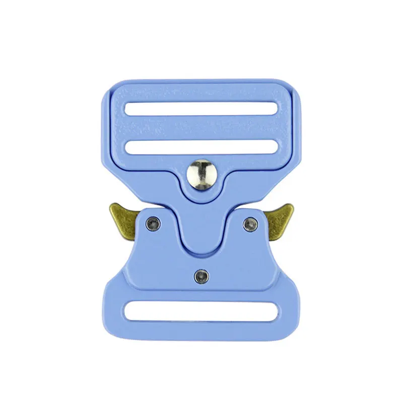 High Quality Adjustable Inner Width 38mm Zinc Alloy Buckles Quick Release Nylon Tactical Belt Buckle