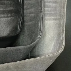 Materials 75% cotton  9 OZ   Denim with towel bottom  black  denim fabric jeans