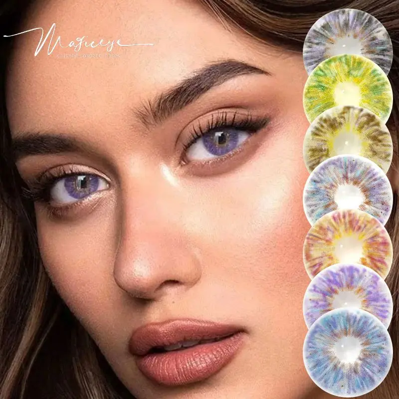 Contact Lenses New Look Blue Monet Eyes Color Day Contact Lens Wholesale Natural Colors Eye Contact Lenses