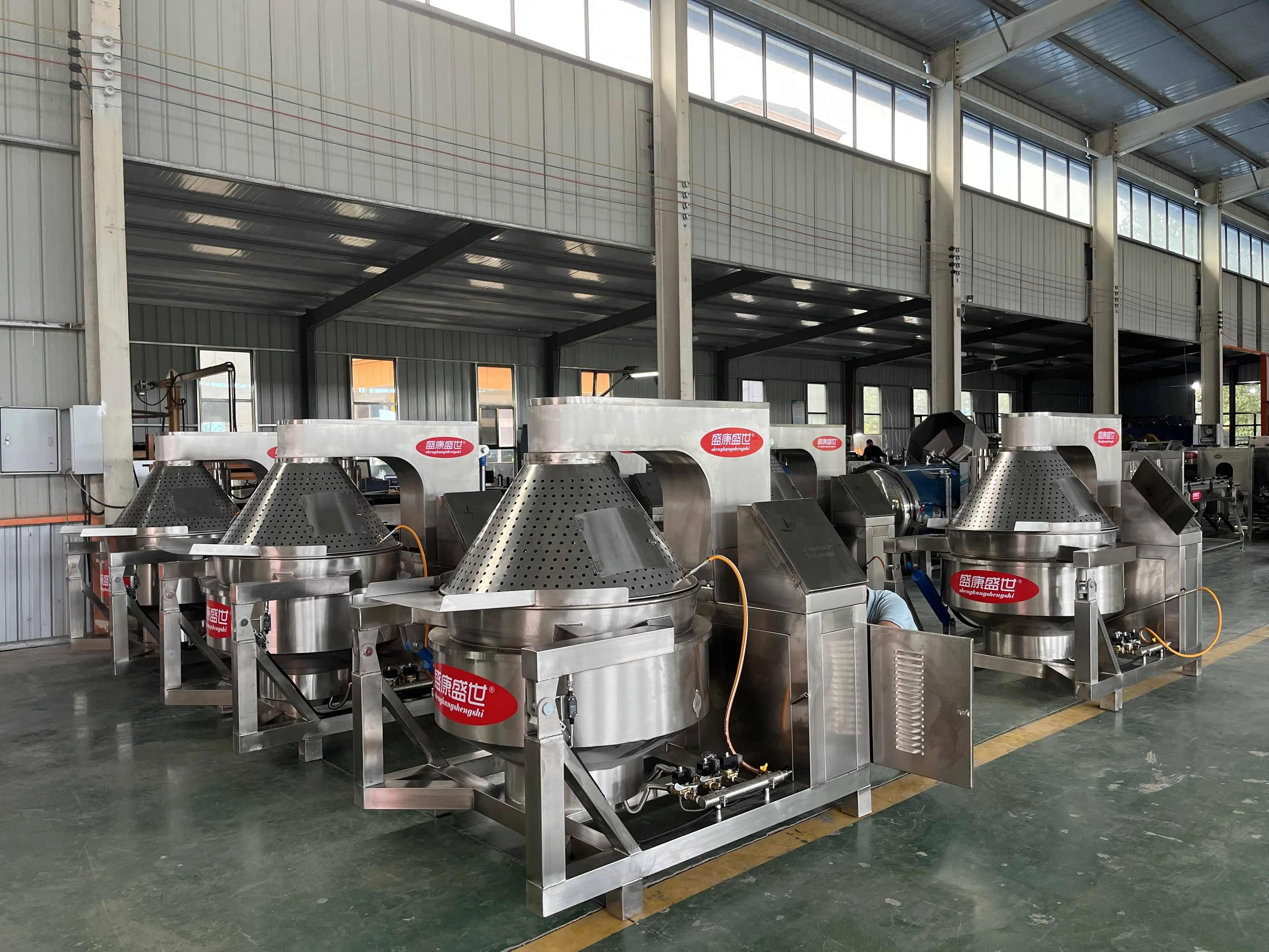 New design commercial mushroom popcorn machine /puffed corn machine/corn popping machine
