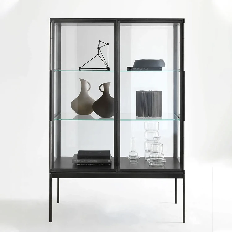 Роскошный современный дизайн, витрина для вина, стеклянный шкаф для гостиной