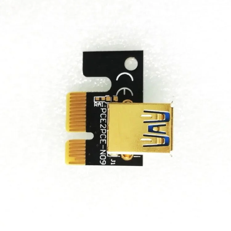  6 pin VER 009 v009 PCI 1X до 16X PCI-E Райзер-карта ETH mining GPU Pcie Райзер