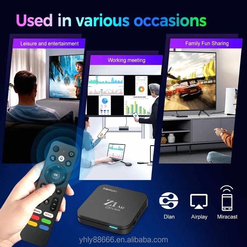 Kaempfery Q8 HD 4K Android 11.0 IPTV Network Stick Smart IPTV Box Quad Core Processor M3U WiFi Support Free OEM/ODM Lifetime