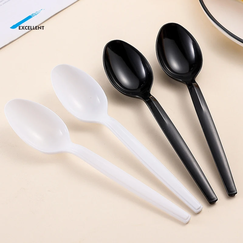 Disposable PLA Plastic 100% Biodegradable Utensils Compostable Bio Based Degradable Knives Spoons Forks Cutlery